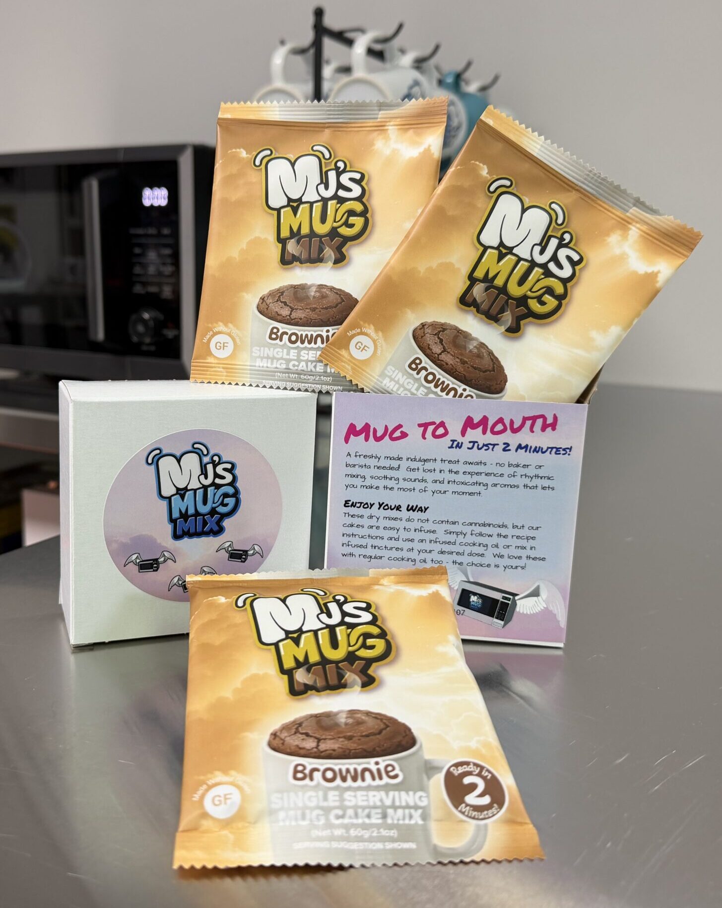 MJ's Mug Cake Brownie 3-Pack